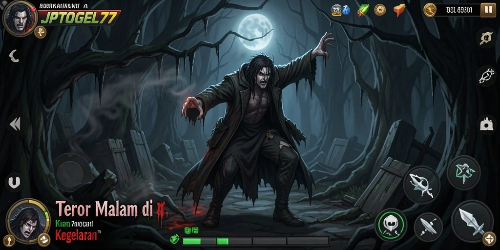 Screenshot gameplay menakutkan dari JPTOGEL77.
