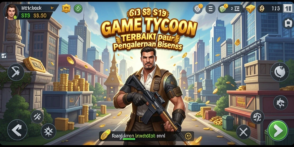 Tampilan gameplay S13 dengan grafis Tycoon yang menarik.